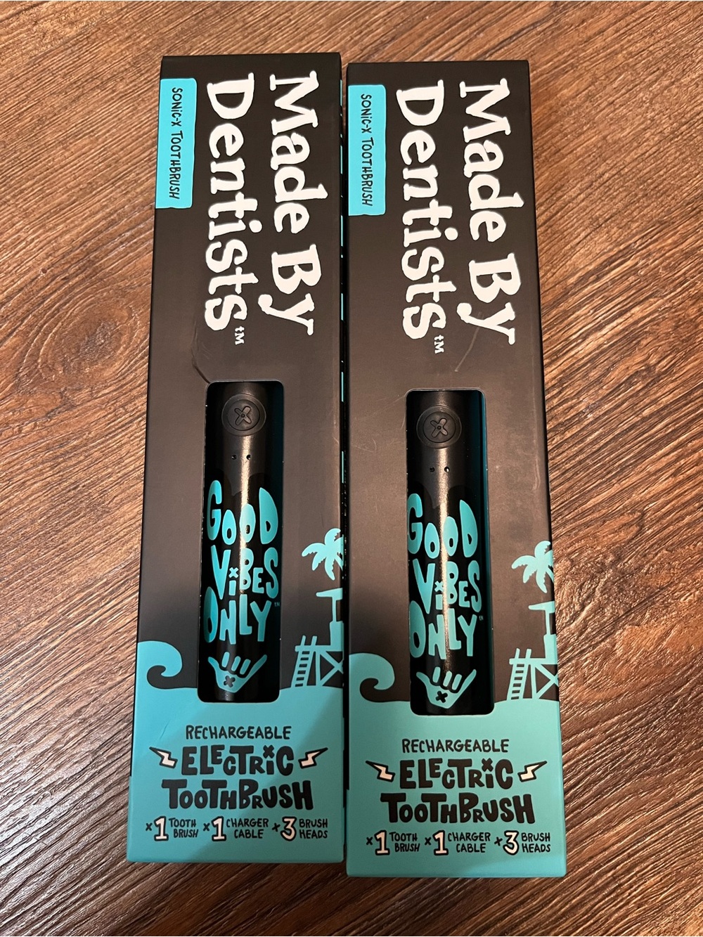 Lot of (2) Made By Dentist Electric Toothbrush